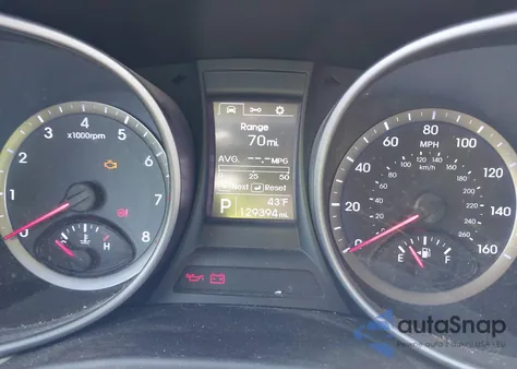 2014 Hyundai Santa Fe Sport 2.4L from USA, damaged, VIN 5XYZUDLB7EG161379